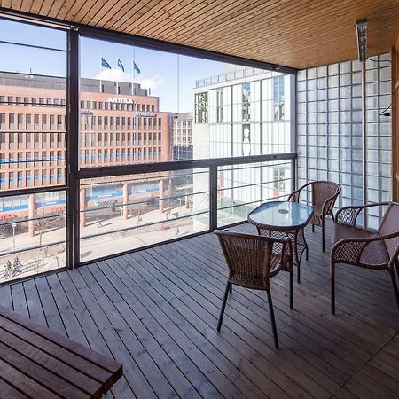 Apartament City Center Park View Studio With Sauna And Balcony Helsinki Zewnętrze zdjęcie